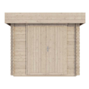 Abri Jardin Bois ROVETO - 4.7 m2 – Finition Premium – Neuf