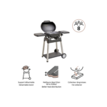Barbecue électrique Hyperion NATERIAL 2200w, noir