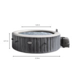 Spa Gonflable - INTEX - Baltik 6 places + Couverture Thermique