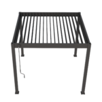 Pergola bioclimatique autoportante anthracite
