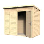 Abri de jardin bois Midway – 244 x 121 cm