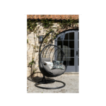 Fauteuil suspendu résine noire SOUTH BEACH