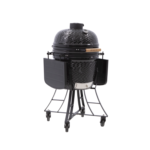 Barbecue Kamado Céramique Charbon NATERIAL Drago Noir ⌀46 cm avec housse