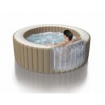 Spa Gonflable - INTEX - Sahara 6 places + Couverture Thermique