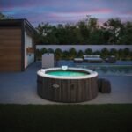 Spa Gonflable - INTEX - Baltik 4 places + Couverture Thermique - DESTOCKAGE