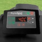 Spa Gonflable - INTEX - Carbone 4 places + Couverture Thermique - DESTOCKAGE