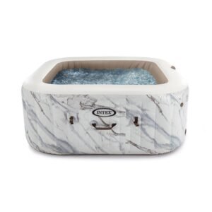 Spa Gonflable - INTEX - Calacatta 4 places + Couverture Thermique