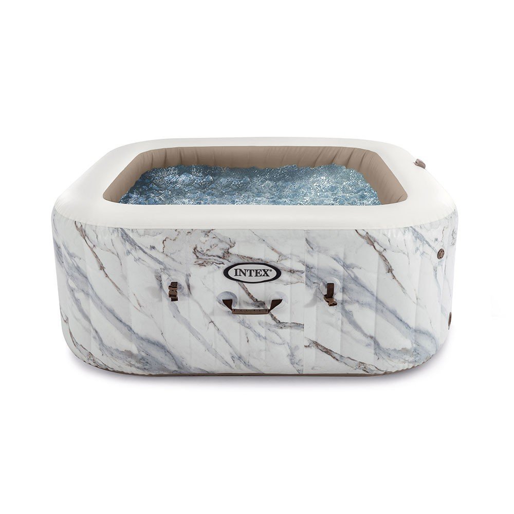 Spa Gonflable - INTEX - Calacatta 4 places + Couverture Thermique