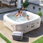 Spa Gonflable- INTEX - Chevron 6 places + Couverture Thermique