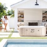 Spa Gonflable- INTEX - Chevron 6 places + Couverture Thermique