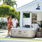 Spa Gonflable- INTEX - Chevron 6 places + Couverture Thermique