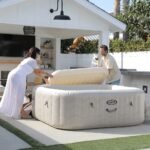 Spa Gonflable- INTEX - Chevron 6 places + Couverture Thermique