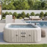 Spa Gonflable- INTEX - Chevron 6 places + Couverture Thermique