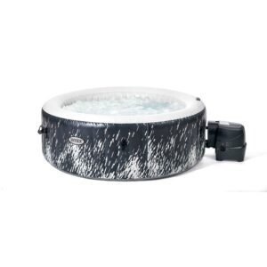 Spa Gonflable - INTEX - Galaxie 4 places + Couverture Thermique