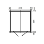 Abri de jardin Duty Free