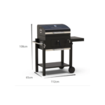 Barbecue charbon Centaurus Beta II 90x70cm NATERIAL