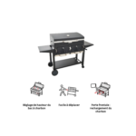 Barbecue king size 2 foyers indépendants Centaurus NATERIAL