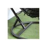 Fauteuil suspendu résine noire SOUTH BEACH