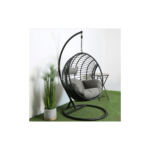 Fauteuil suspendu résine noire SOUTH BEACH