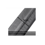 Salon de jardin en résine tressée - Canapé d'angle extérieur avec table basse - 4 places - Gris
