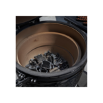 Barbecue Kamado Céramique Charbon NATERIAL Drago Noir ⌀46 cm avec housse