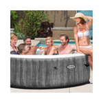 Spa Gonflable - INTEX - Baltik 6 places + Couverture Thermique