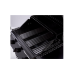 Barbecue au gaz - 114 x 55 x 114 cm - NATERIAL Alton, 3 brûleurs, noir
