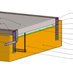 Abri de jardin semi habitable toit plat