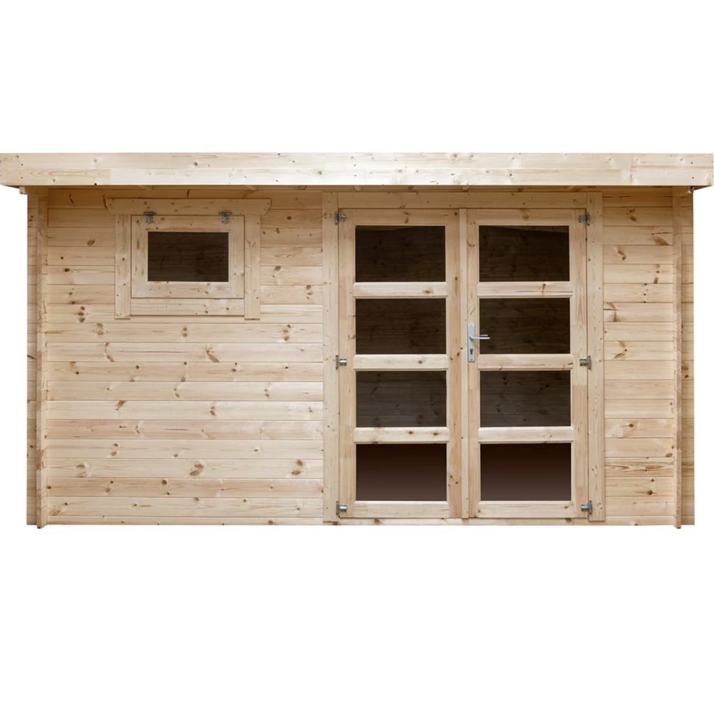 Abri de Jardin Bois moderne – 13 m2 – Qualité Supérieur – Neuf