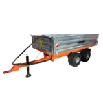 Remorque LIDERFARM double essieu 2500kg galvanisée