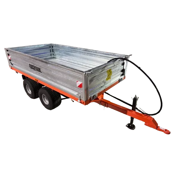 Remorque LIDERFARM double essieu 2500kg galvanisée